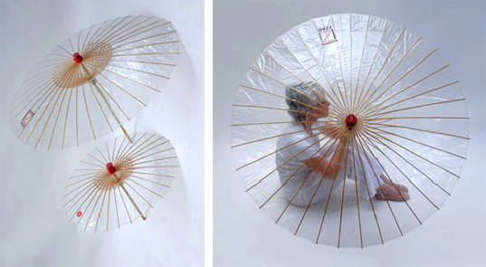 Biodegradable umbrella by Brelli