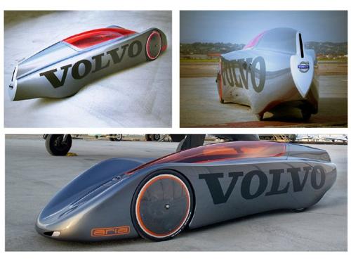 Volvo's gravity powered car