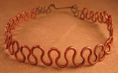 Piano string choker by Strings - and a Dare