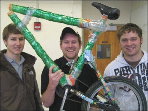 plastic bottle bike Extraordinary Reuse Projects   10 Amazing Ways to Recycle Plastic Bottles