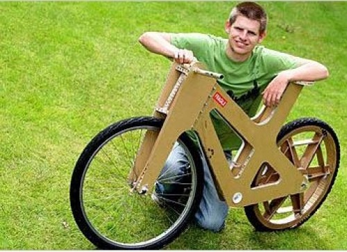 cardboard-bicycle