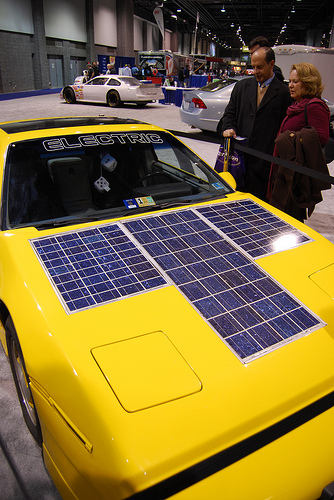 Solar powered car