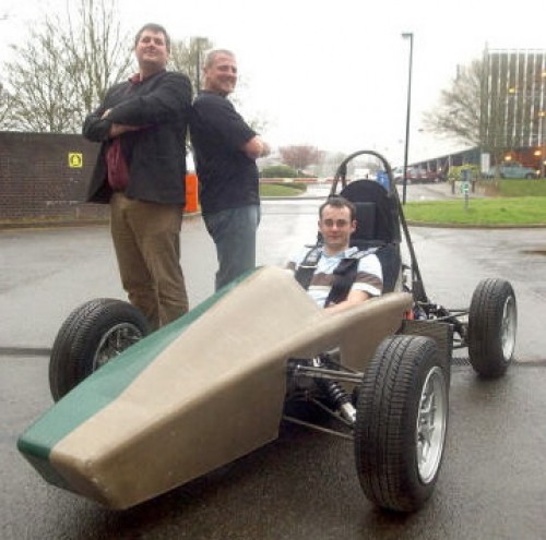Hemp and potato car by Warwick University students